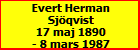 Evert Herman Sjqvist