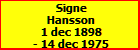 Signe Hansson