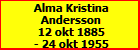 Alma Kristina Andersson