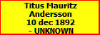 Titus Mauritz Andersson