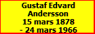 Gustaf Edvard Andersson