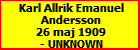 Karl Allrik Emanuel Andersson