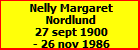 Nelly Margaret Nordlund