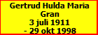 Gertrud Hulda Maria Gran