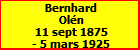 Bernhard Oln