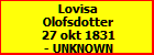 Lovisa Olofsdotter
