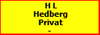 H L Hedberg