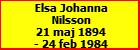 Elsa Johanna Nilsson