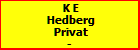 K E Hedberg