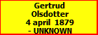 Gertrud Olsdotter