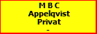 M B C Appelqvist