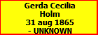 Gerda Cecilia Holm
