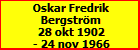 Oskar Fredrik Bergstrm