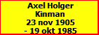 Axel Holger Kinman