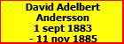 David Adelbert Andersson