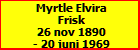 Myrtle Elvira Frisk