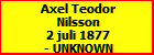 Axel Teodor Nilsson