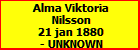 Alma Viktoria Nilsson