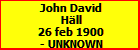 John David Hll