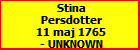 Stina Persdotter