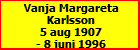 Vanja Margareta Karlsson