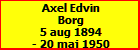 Axel Edvin Borg