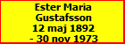 Ester Maria Gustafsson