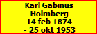 Karl Gabinus Holmberg