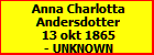 Anna Charlotta Andersdotter