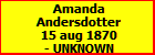 Amanda Andersdotter