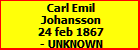 Carl Emil Johansson