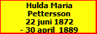 Hulda Maria Pettersson