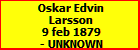 Oskar Edvin Larsson