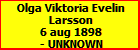 Olga Viktoria Evelin Larsson