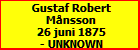 Gustaf Robert Mnsson