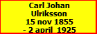 Carl Johan Ulriksson