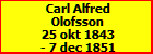 Carl Alfred Olofsson
