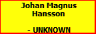 Johan Magnus Hansson
