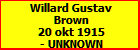 Willard Gustav Brown