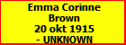 Emma Corinne Brown