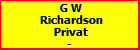 G W Richardson