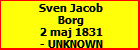 Sven Jacob Borg