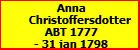 Anna Christoffersdotter