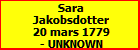 Sara Jakobsdotter