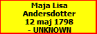 Maja Lisa Andersdotter