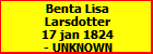 Benta Lisa Larsdotter