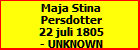 Maja Stina Persdotter