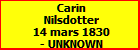 Carin Nilsdotter