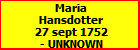 Maria Hansdotter