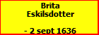 Brita Eskilsdotter